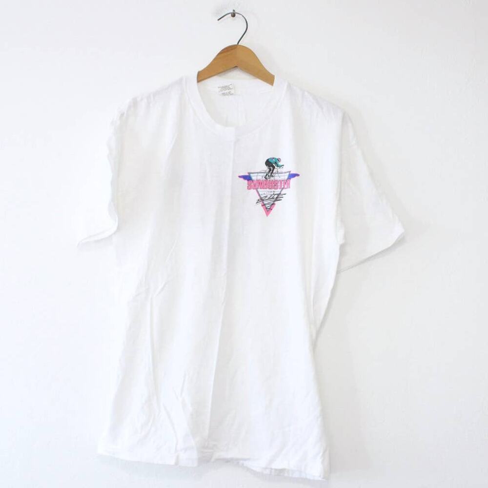 Vintage Sunbuster Cycling Elite T Shirt XL